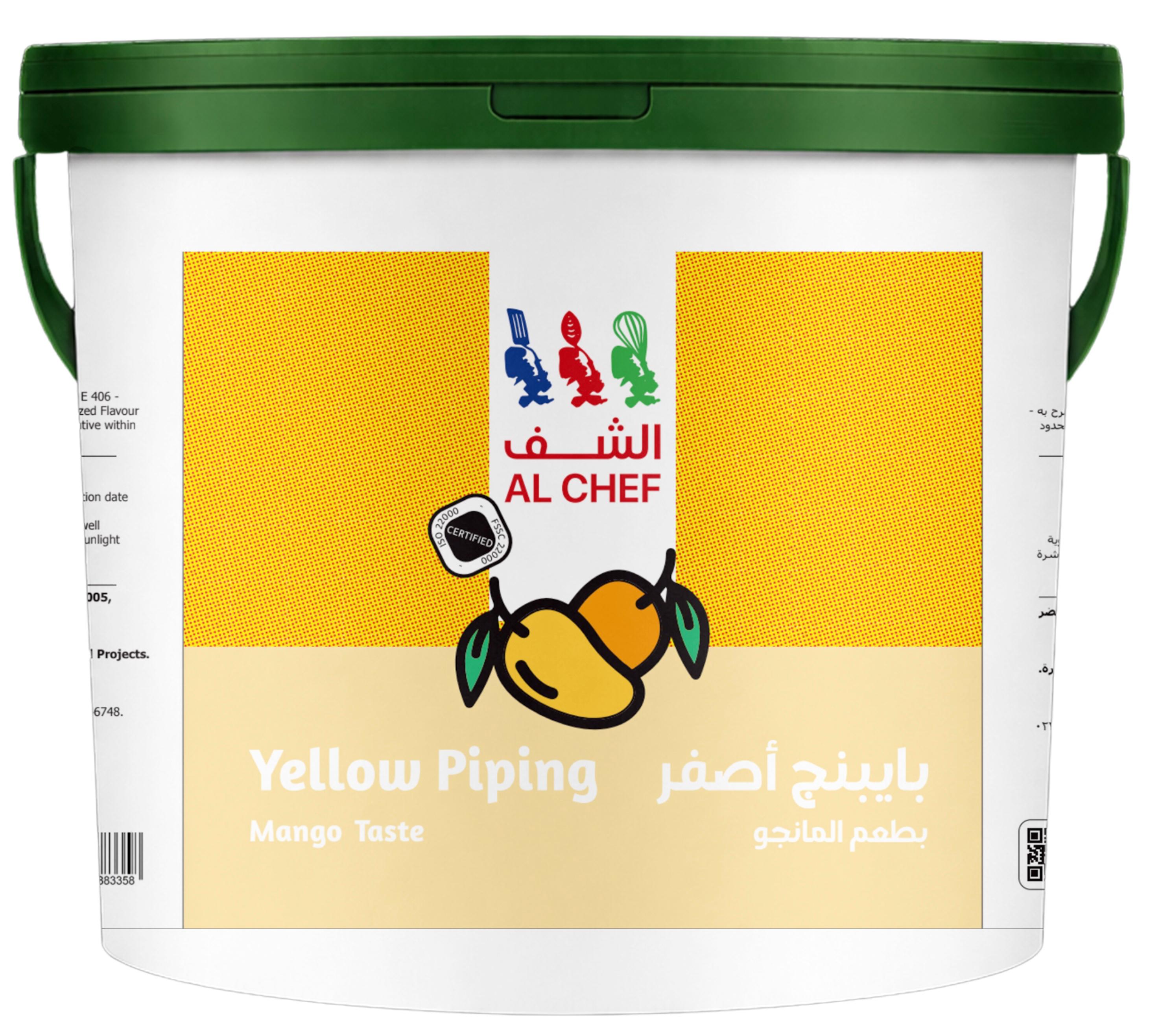 Mango Yellow Piping